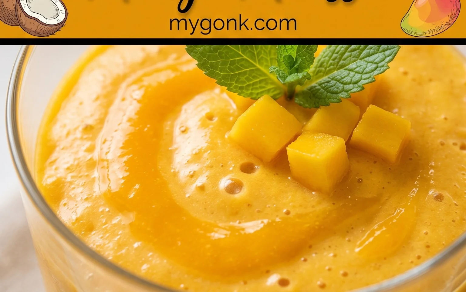 Vegan Mango Mousse