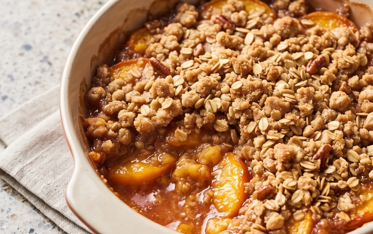 Peach Crisp