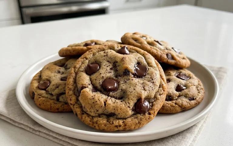 Espresso Chocolate Chip Cookies