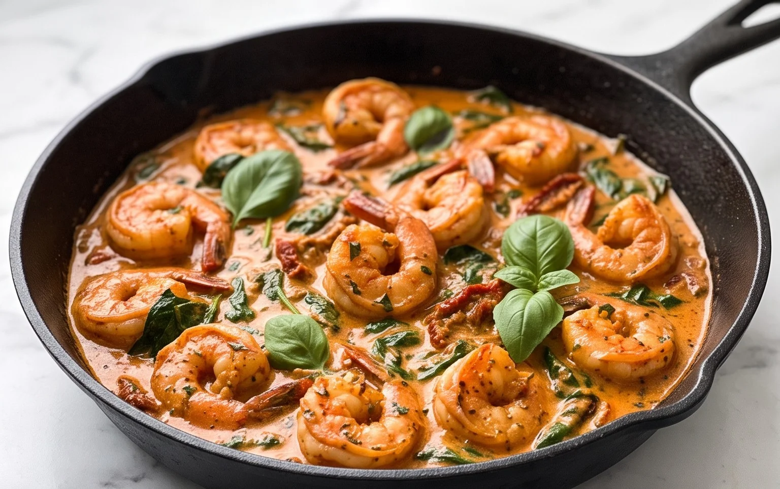 Tuscan Shrimp (One-Pan, 30-Minute Dinner)