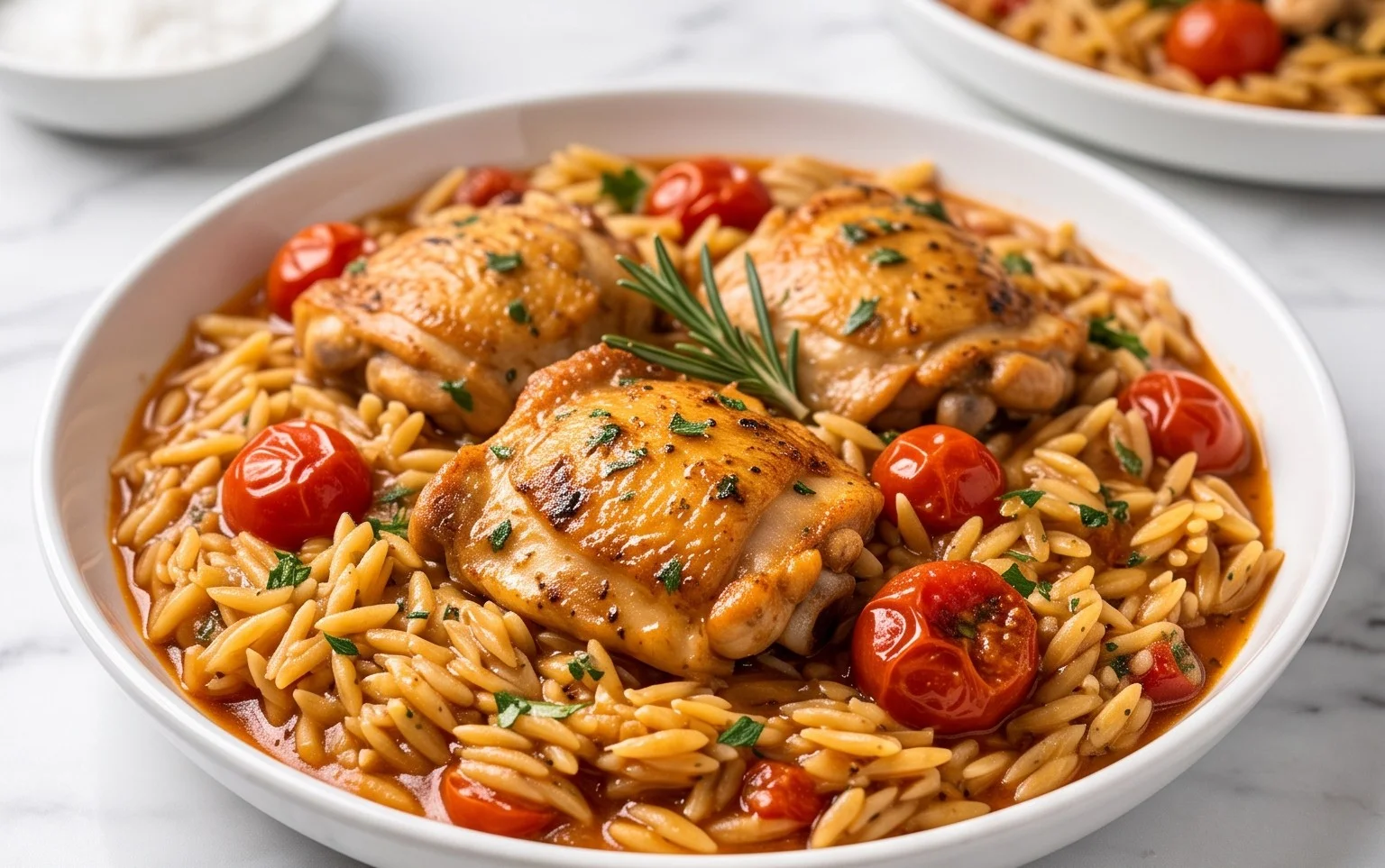 Chicken Orzo (30-Minutes, One-Pan)