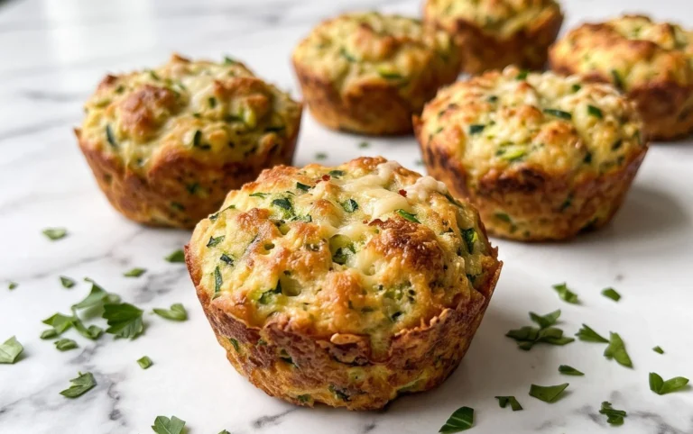 Zucchini Garlic Bites