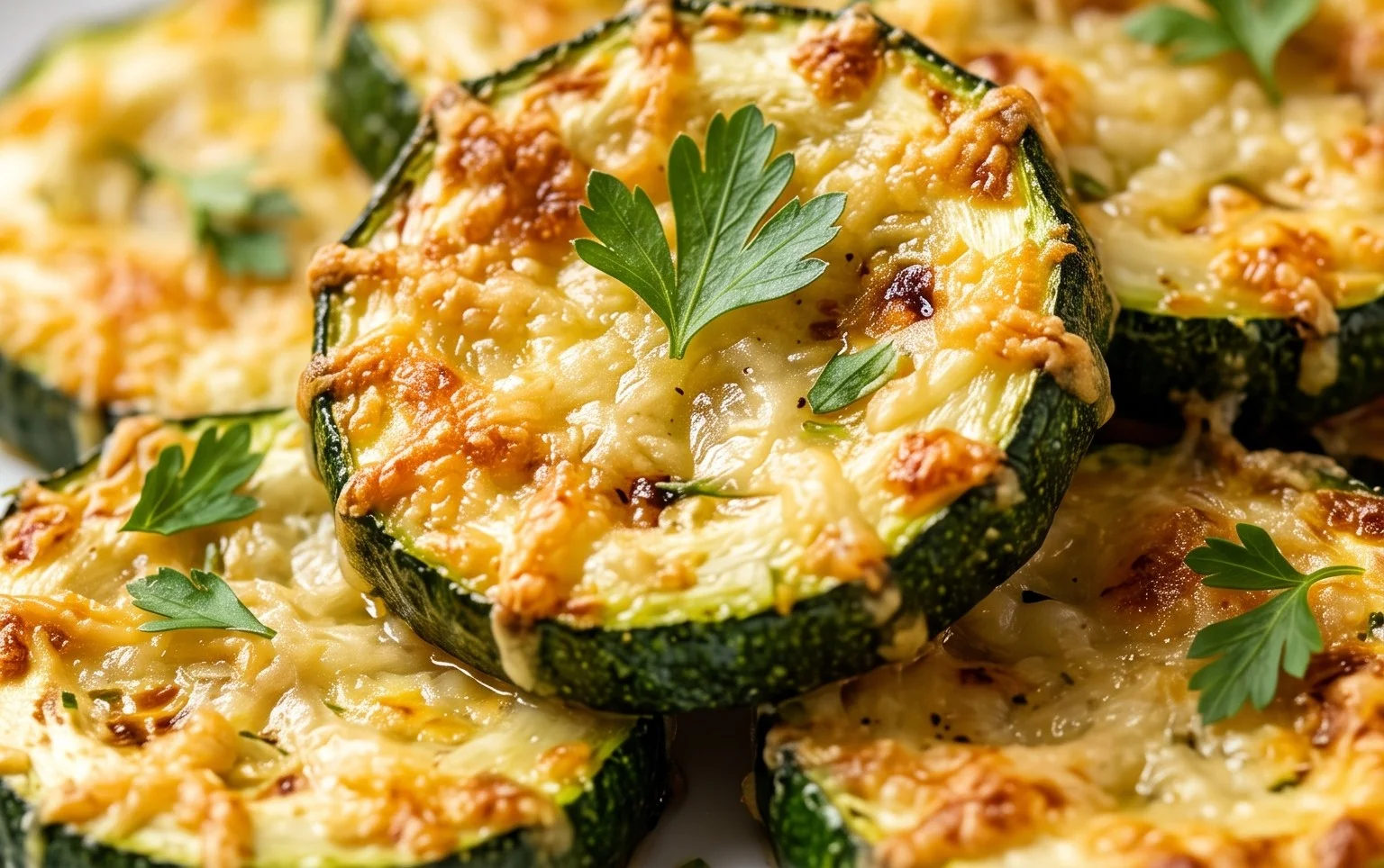 Baked Parmesan Zucchini
