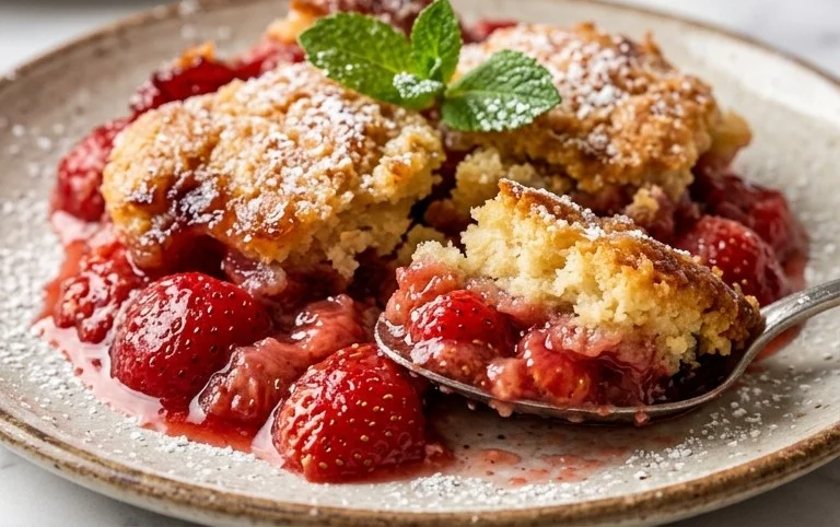 Strawberry Cobbler