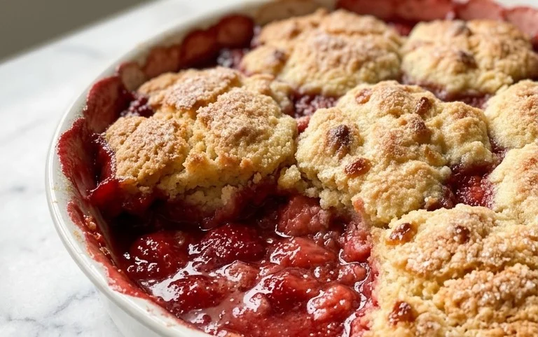 Strawberry Cobbler