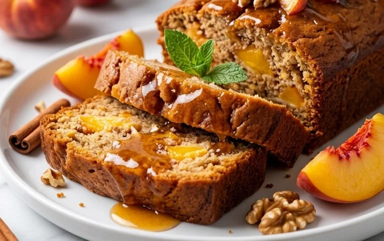 Spiced Peach Bread