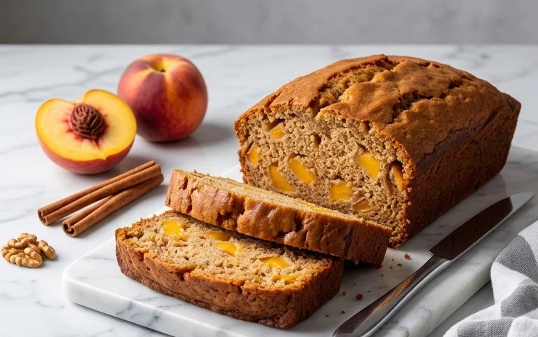 Spiced Peach Bread