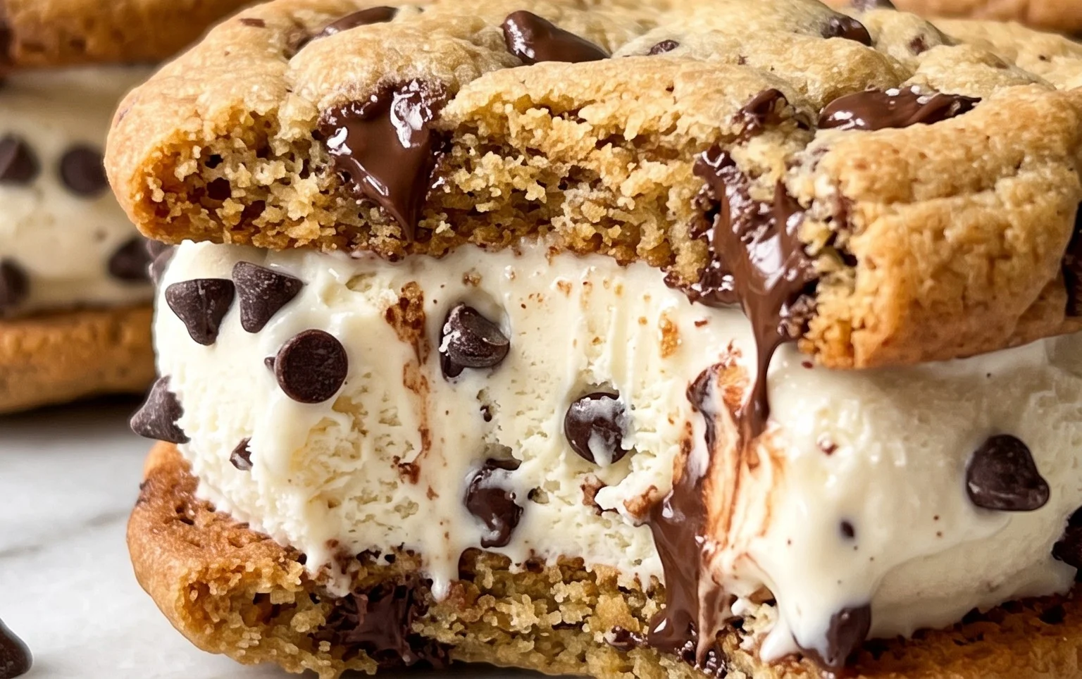 Cookie Ice Cream Sandwiches (Like a Chipwich!)
