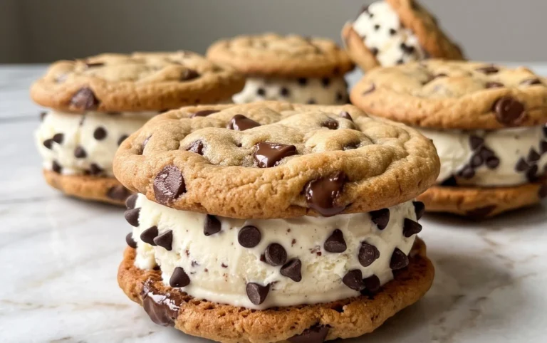 Cookie Ice Cream Sandwiches (Like a Chipwich!)