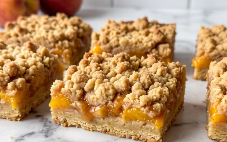 Fresh Peach Crum extractb Bars
