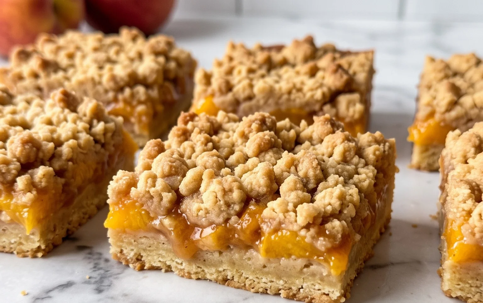 Fresh Peach Crum extractb Bars