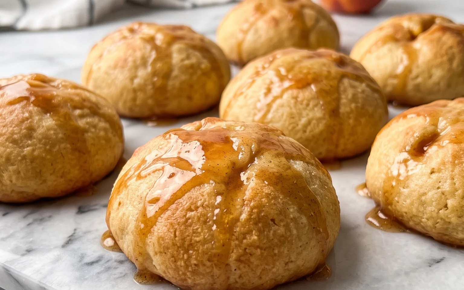 Peach Dumplings