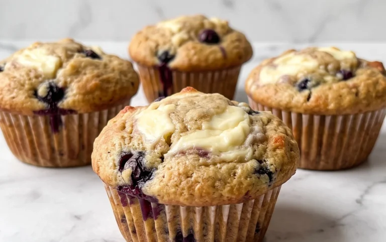 Berry Cream Cheese Muffins