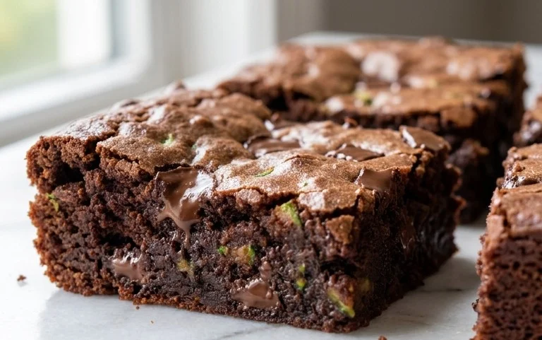 Chocolate Zucchini Brownies Recipe