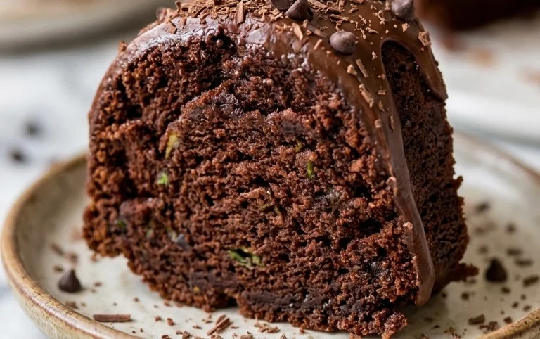 Chocolate Zucchini Bundt Cake 
