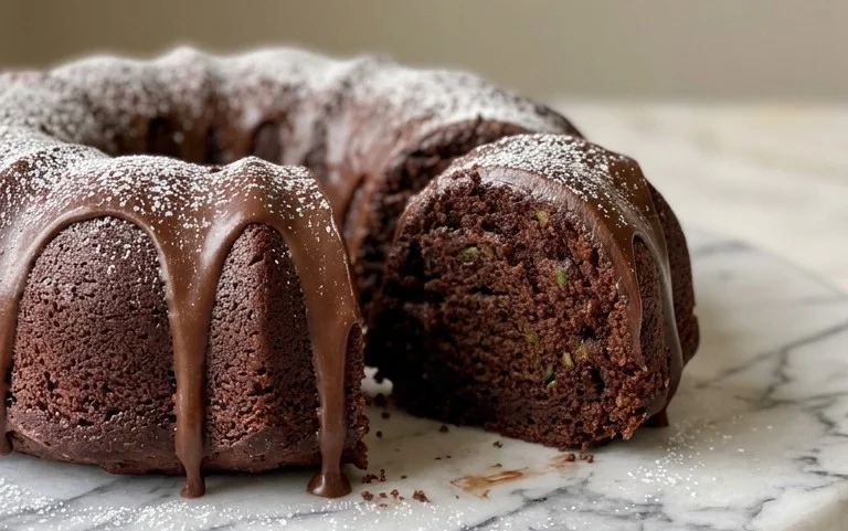 Chocolate Zucchini Bundt Cake 