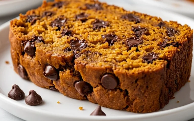 Pumpkin Chocolate Chip Bread