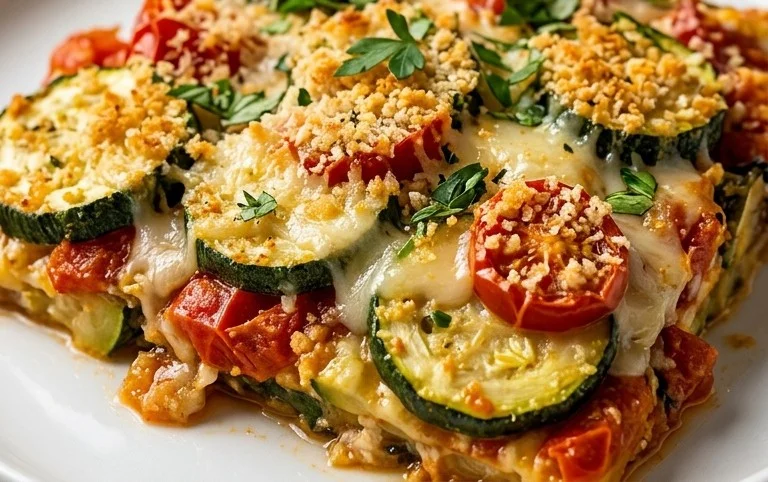 Zucchini Tomato Bake