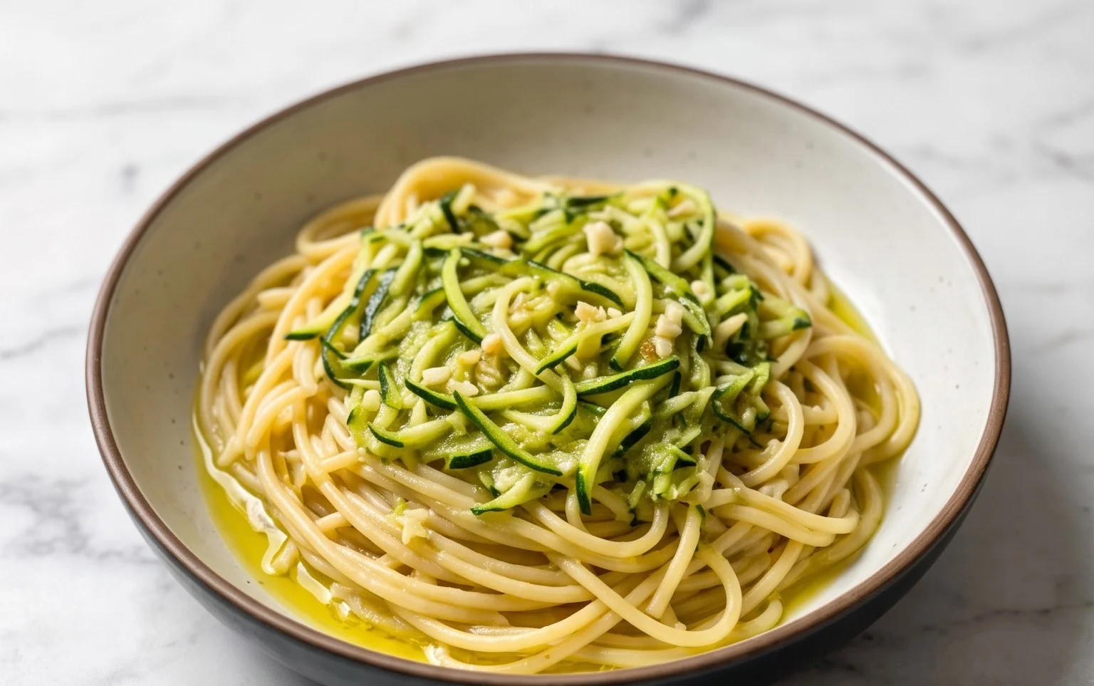 Simple Fresh Zucchini Pasta Sauce