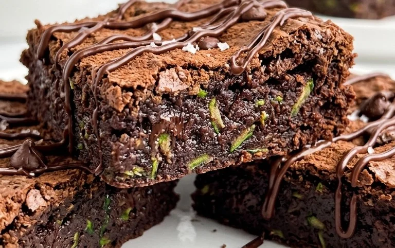Chocolate Zucchini Brownies Recipe