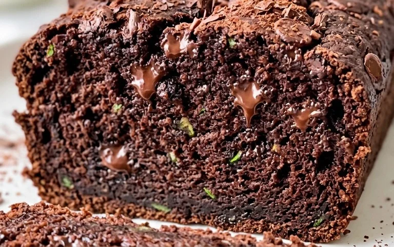 Double Dark Chocolate Zucchini Bread