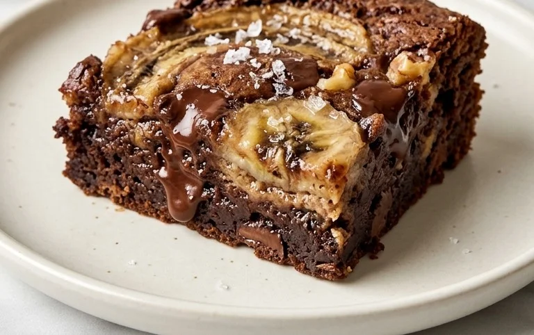 Banana Bread Brownies
