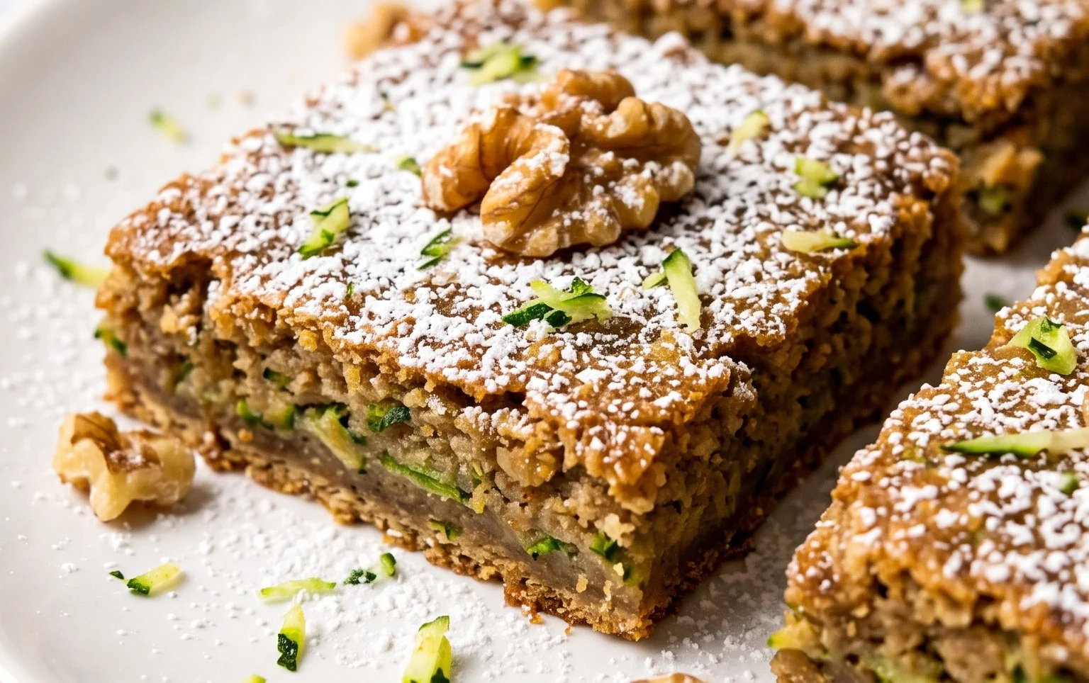 The Best Zucchini Bars