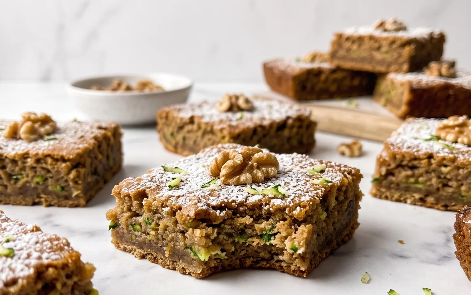 The Best Zucchini Bars