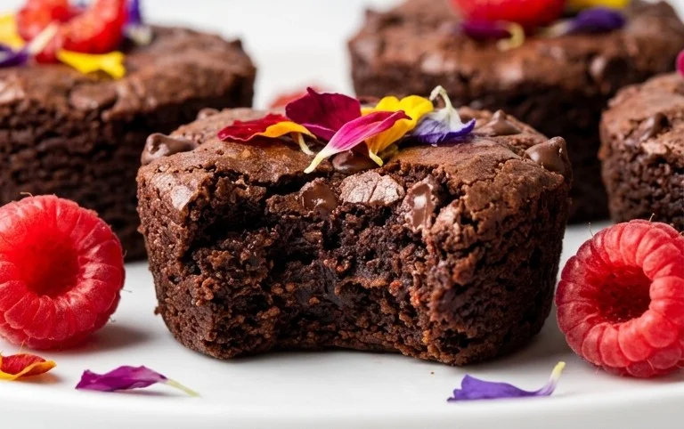 Chocolate Black Bean Brownie Bites
